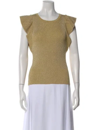 Pre-owned Marie Oliver Crew Neck Sweater In Neutral