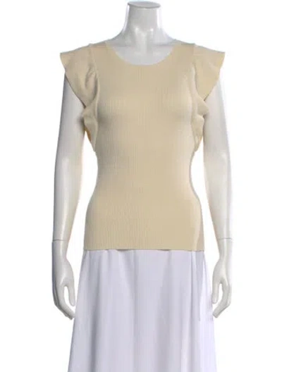 Pre-owned Marie Oliver Crew Neck Sweater In Neutral