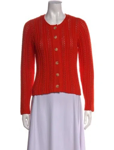 Pre-owned Marie Oliver Crew Neck Sweater W/ Tags In Orange