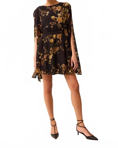 Marie Oliver Cyrus Dress In Gilded In Black