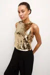 Marie Oliver Davis Top In Taupe