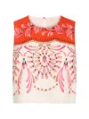 Marie Oliver Davis Top In Multi