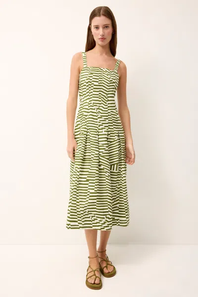 Marie Oliver Dixon Dress In Neutral