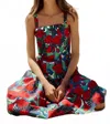 Marie Oliver Dixon Dress In Lilypad In Multi