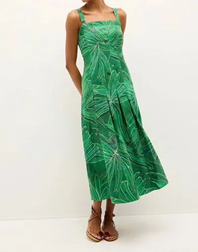 MARIE OLIVER DIXON MIDI DRESS IN AMAZON
