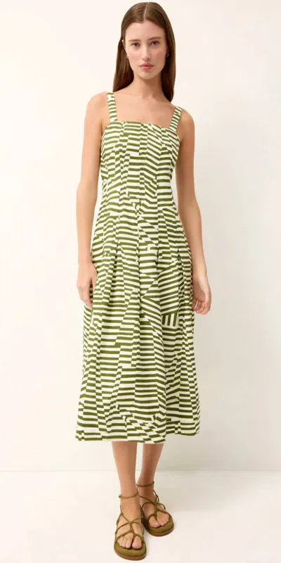 Marie Oliver Dixon Midi Dress In Brolly In Multi
