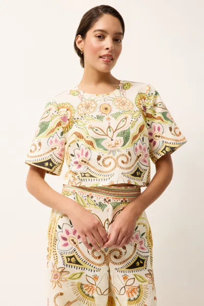 Marie Oliver Drew Top In Multi