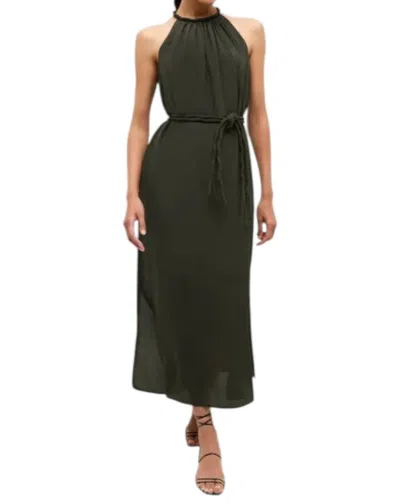 Marie Oliver Elena Dress In Rosin In Black