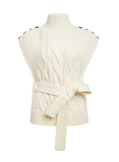 Marie Oliver Emerson Popover Blouse In Cream In Multi