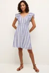 Marie Oliver Emilia Mini Dress In Dazzling Stripe