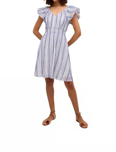 Marie Oliver Emilia Mini Dress In Dazzling Stripe In Multi