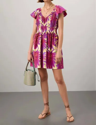 Marie Oliver Emillia Dress In Boysenberry
