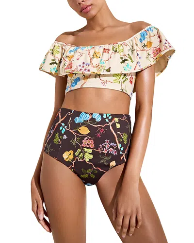 Marie Oliver Emily Bikini Top In Orchard