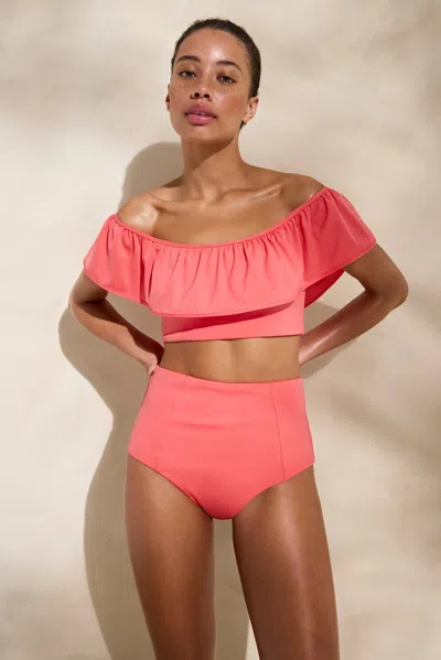 Marie Oliver Emily Top In Coral