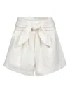 Marie Oliver Emmit Shorts In Weiss