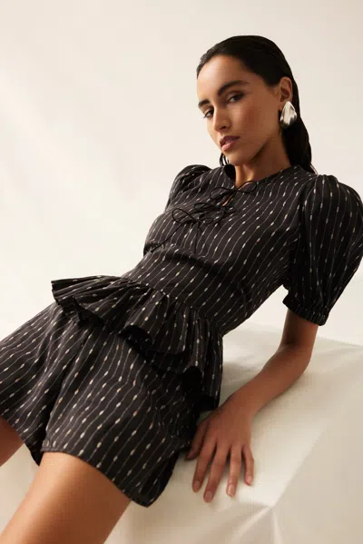 Marie Oliver Estella Top In Black
