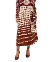 Marie Oliver Estine Wrap Midi Skirt In Catalonia In Multi