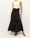 Marie Oliver Estine Wrap Skirt In Black