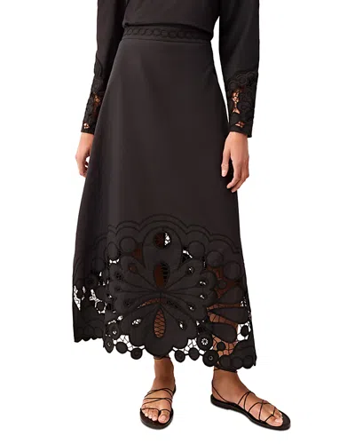 Marie Oliver Eugenia Skirt In Black