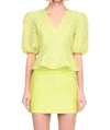 MARIE OLIVER EVERLY TOP IN SUNDEW