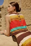 Marie Oliver Fallon Top In Multi