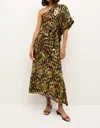 Marie Oliver Farrow Maxi Dress In Gold