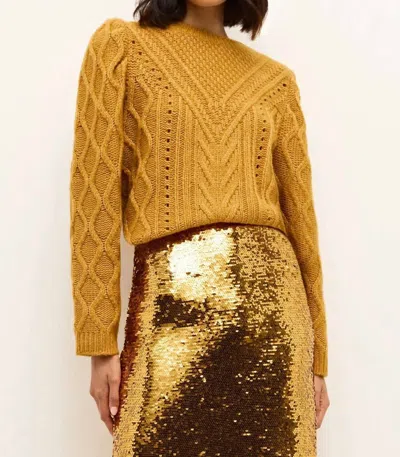Marie Oliver Felicia Sweater In Golden