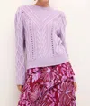 Marie Oliver Felicia Sweater In Purple