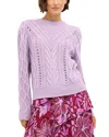 Marie Oliver Felicia Sweater In Lavender