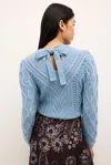 Marie Oliver Felicia Sweater In Soft Harbor