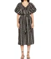 Marie Oliver Foster Dress In Raven Rows In Multi