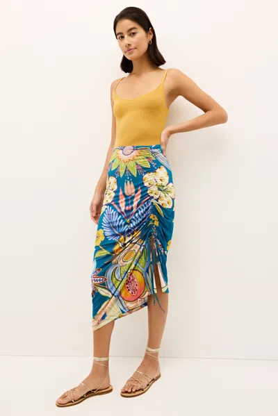 Marie Oliver Fowler Skirt In Perennial