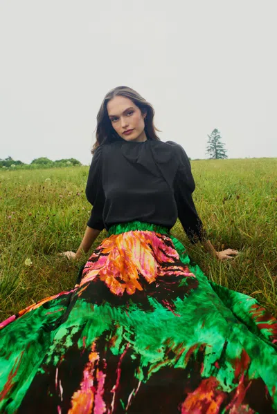 Marie Oliver Gabriella Blouse In Black