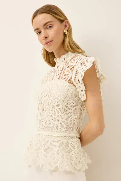 Marie Oliver Genessa Top In Neutral
