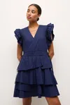 Marie Oliver Genette Dress In Navy