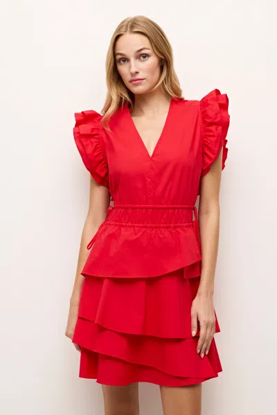 Marie Oliver Genette Dress In Pepper