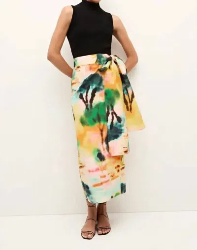 Marie Oliver Georgina Skirt In Oakwood In Multi