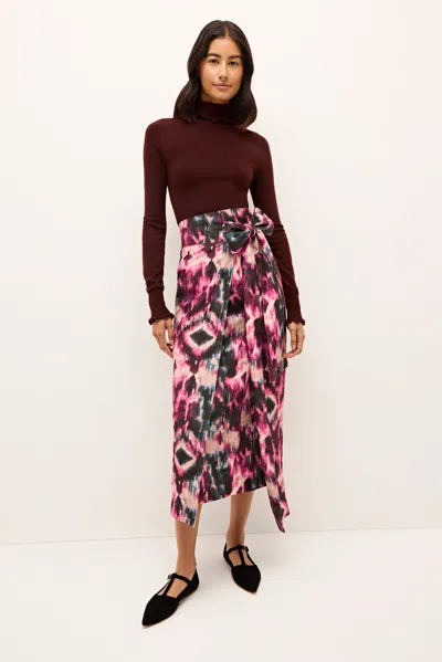Marie Oliver Georgina Wrap Skirt In Parides