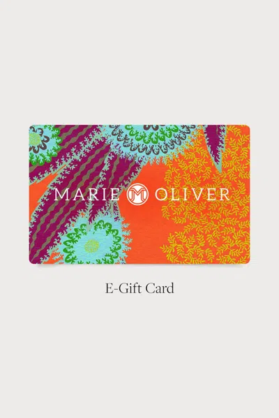 Marie Oliver Gift Card