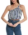 Marie Oliver Giselle Top In Blue