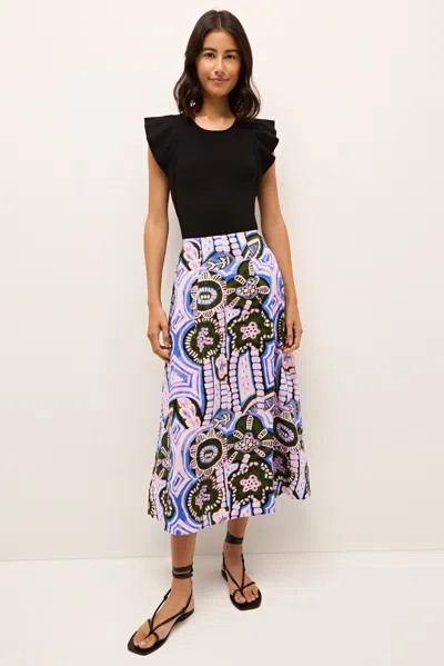Marie Oliver Gloria Skirt In Hyacinth