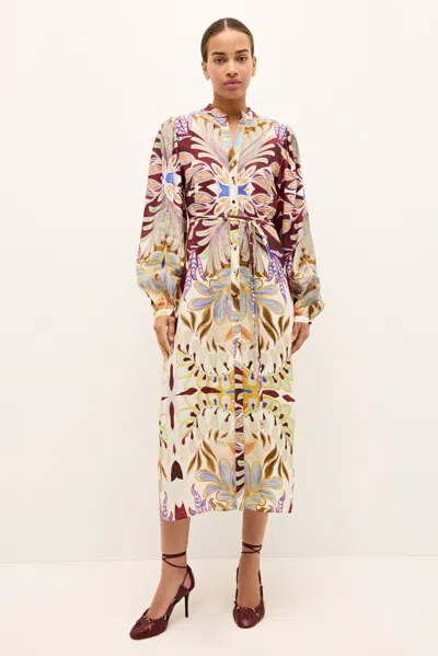 Marie Oliver Gregory Dress In Blue