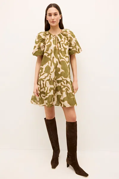 Marie Oliver Greta Dress In Green