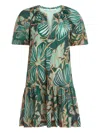 Marie Oliver Greta Mini Dress In Primavera In Grün