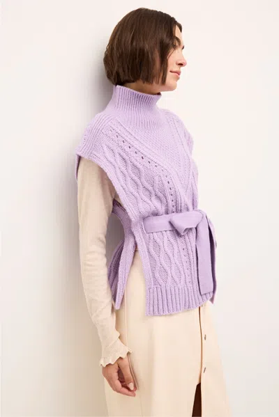 Marie Oliver Hampton Popover In Lavender