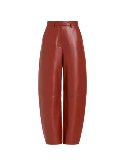 Marie Oliver Harlow Wide-leg Trousers In Red