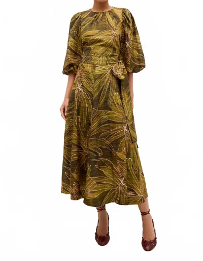 Marie Oliver Harly Crewneck Top In Canopy In Multi