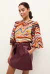 Marie Oliver Harly Top In Ammolite In Multi