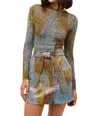 Marie Oliver Hazel Long-sleeved Second Skin Top In Komodo In Multi