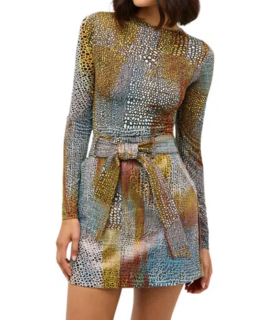 Marie Oliver Hazel Long-sleeved Second Skin Top In Komodo In Multi